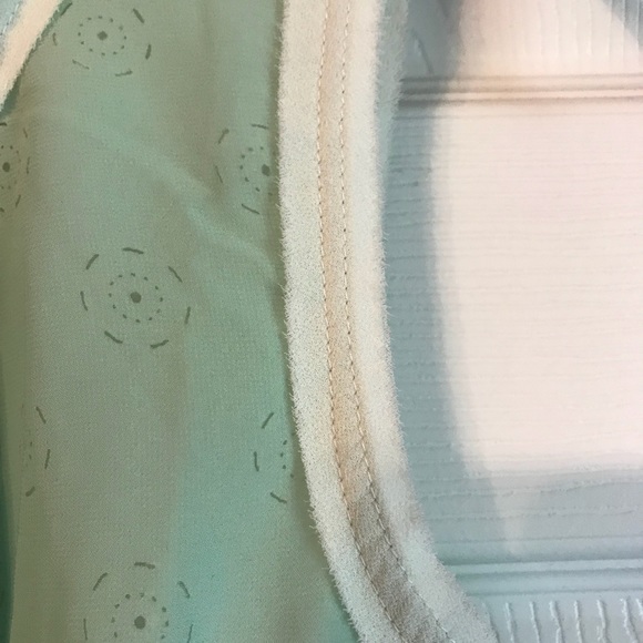 UNDER SKIES Mint Green Peplum Tank - Picture 4 of 8